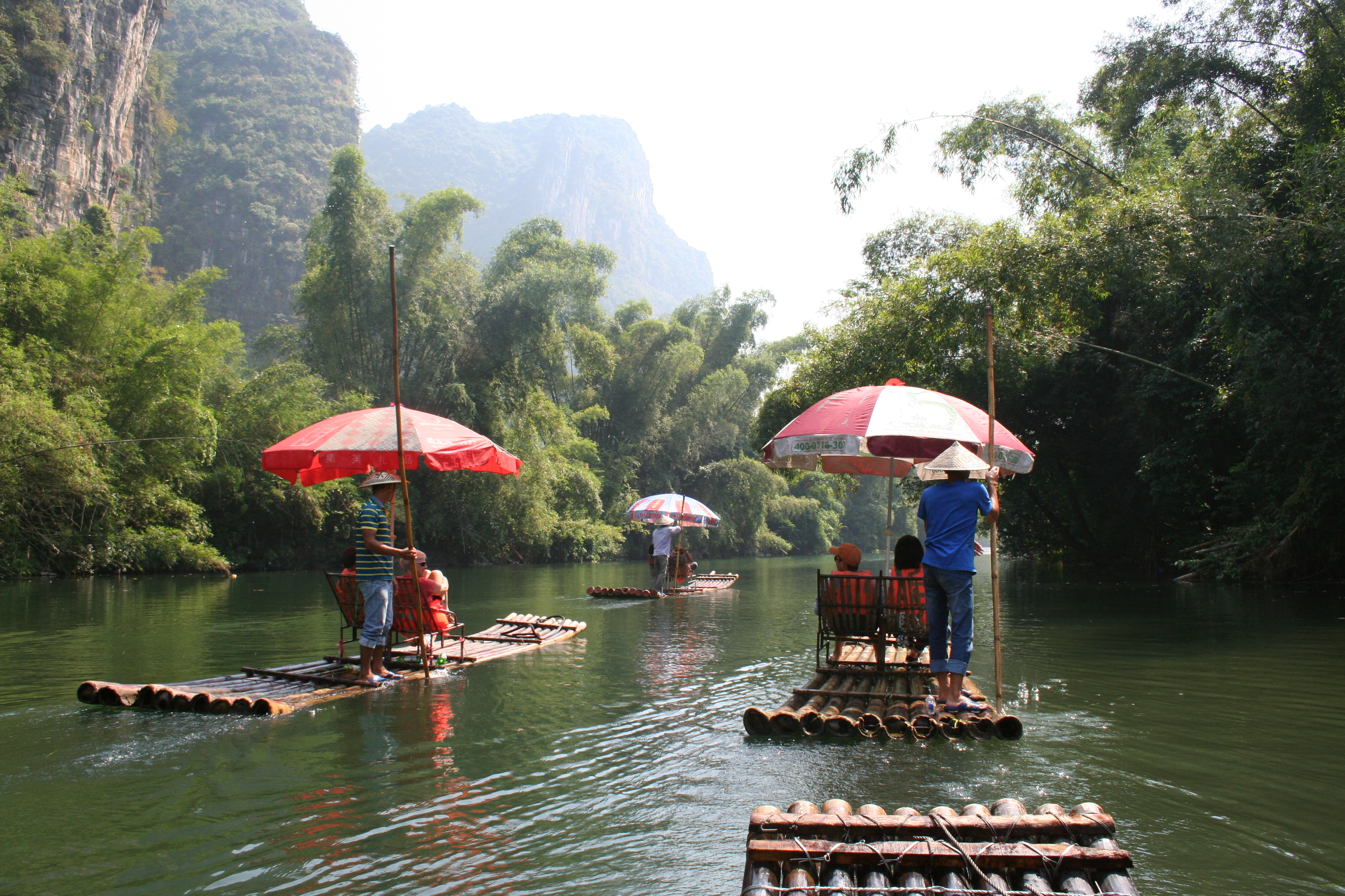 Photo of the Week … Bamboo Rafting