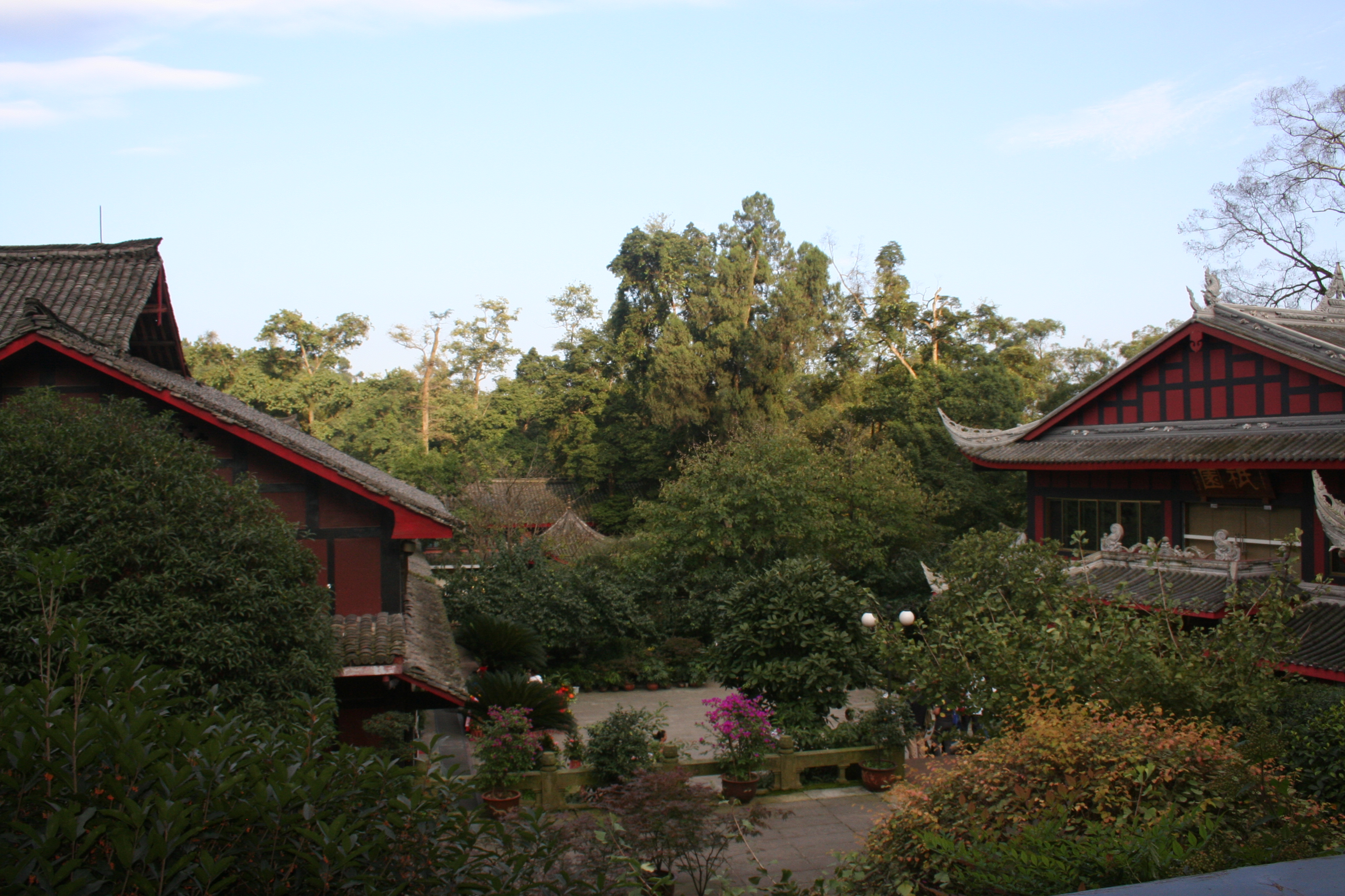 Staying in a Monastery, Emei Mountain, China