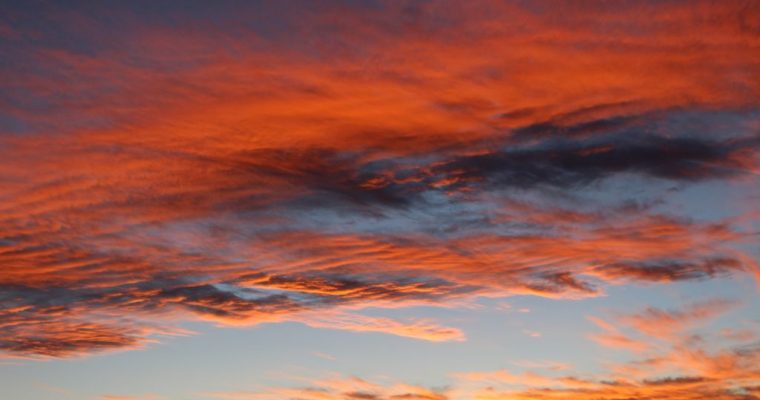 Sunset in Chile’s Atacama Desert